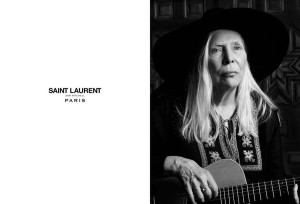 Joni Mitchell and Music Project Yves Saint Laurent