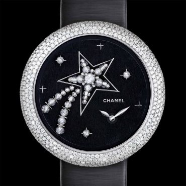 CHANEL Mademoiselle Privé embroidered by Maison Lesage: Timepiece