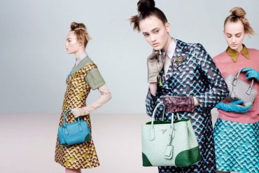 From Prada FW15 Advertising Campaign:  Womenswear, Eyewear and Bags